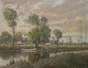 Grey Day On The Hawkesbury by William Lister-Lister