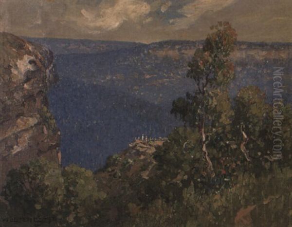 Afternoon Light, Blue Mountains - view 1