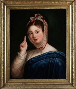 Bildnis Der Elise Kuhr Aus Schwerin/ Mecklenburg Bildnis Der Elise Kuhr Aus Schwerin/ Mecklenburg