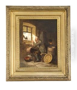 Diebische Elster by Karl Josef Litschauer