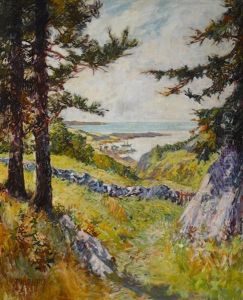Across The Meadow, Salem, Massachusetts by Philip Little