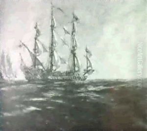 Good Bye. Fair Thee Well, We're Homeward Bound, 1680 by Philip Little