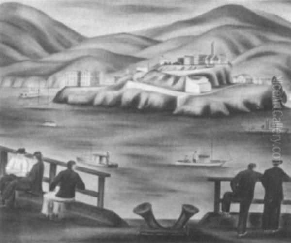 View Of Alcatraz - view 1