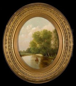 On The Back River (+ Another; Pair) by Edward Littlewood