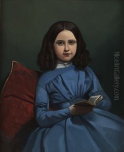 Flicka I Bla Klanning by Carl Stephan Bennet