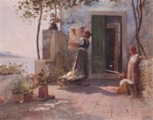 Sunshine At Arbe by Leontine (Lea) von Littrow