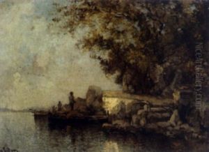 Am Strand Von Abbazia, Ix by Leontine (Lea) von Littrow