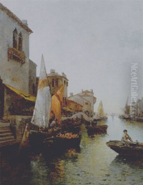 Barche Nel Canale - view 1