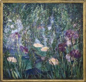 The Lily Pond by Dorothea M. Litzinger