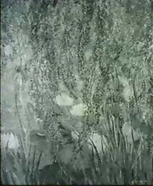 Pond Lilies And Japanese Irises - view 1