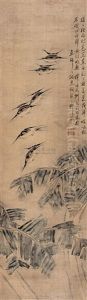 Basjoo And Birds by Liu Xiling