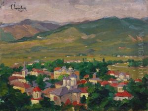 View Of Valcea by Corneliu Liuba