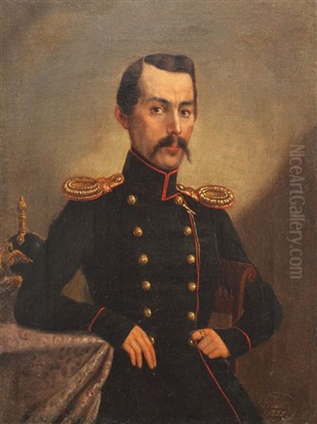 Portrait Of An Officer - view 1