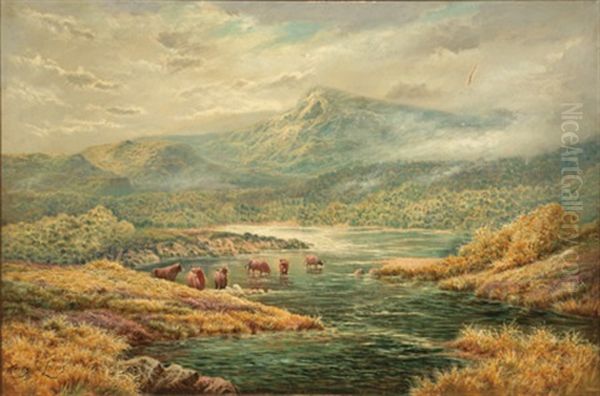 Highland Scene With Cattle: Two Works - view 1