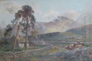 Near Dromore, Co Down, Ireland by Alfred Bennett