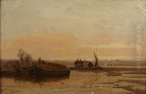 Early Morning, Frindsbury, Kent by Alfred Bennett