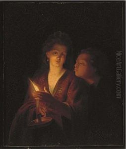 Fertile Eggs (+ The Beginning Of The Night; Pair) by Henry Liverseege