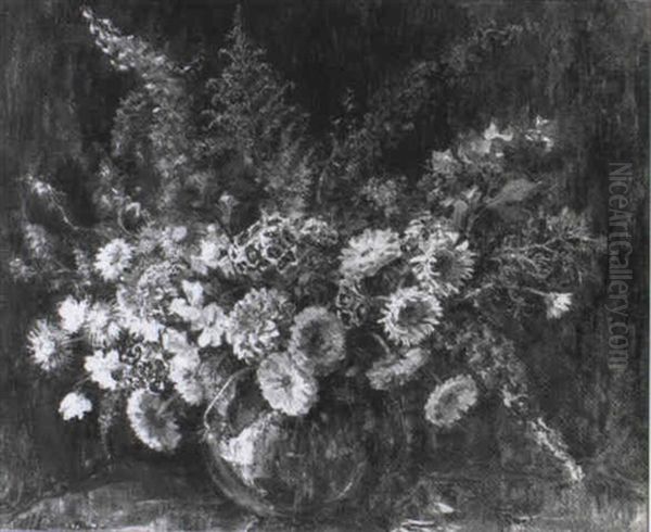 Still Life Of Summer Flowers - view 1