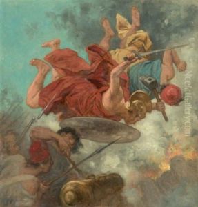Projet De Decor: Trois Allegories Relatives A La Ville De Paris Et A La Constitution Des Droits De L'homme Et Du Citoyen (3 Works)