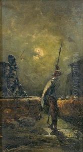 Don Quijote De La Mancha A La Luz De La Luna by Angel Lizcano Y Monedero