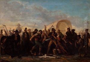 Pelea De Navajas by Angel Lizcano Y Monedero