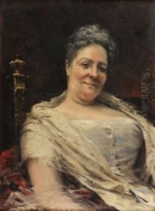 Retrato De Dama by Jose Llaneces