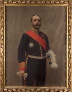 Retrato De Jose Sanchez Guerra by Jose Llaneces