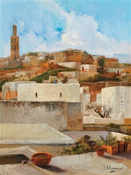 Vue D'une Ville Orientale - view 1