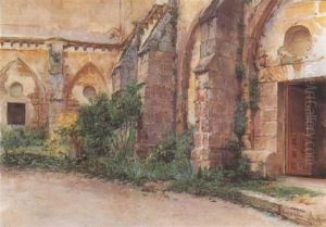 Iglesia En Ruinas by Jose Llaneces