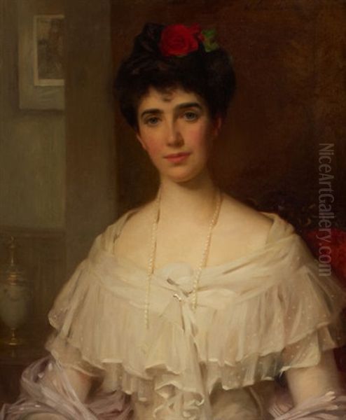 Portrait Of Mrs. Kirk Of Carrickfergus - view 1