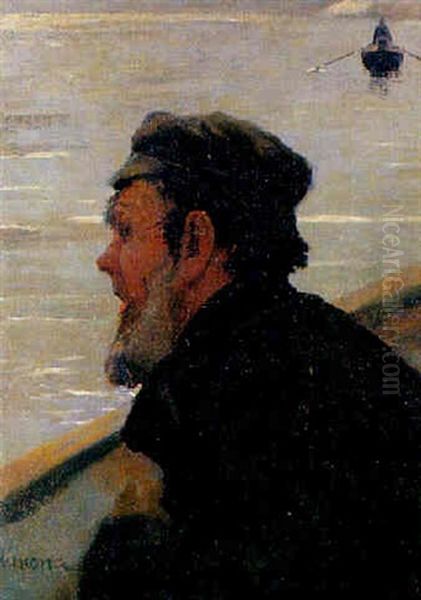 Pescador Desde La Barca - view 1