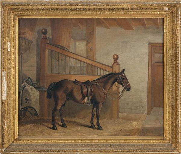 A Horse In A Stable - view 1