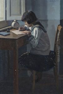 Bimba Allo Scrittoio