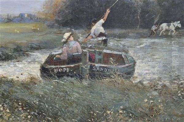 Landschaft In Sudengland: Fischerboot ("hope") In Sandwich - view 1
