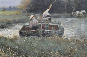 Landschaft In Sudengland: Fischerboot ("hope") In Sandwich Landschaft In Sudengland: Fischerboot ("hope") In Sandwich
