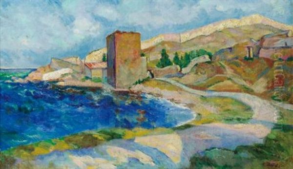 View Of Justinian's Tower, Feodosia - view 1