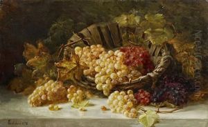 Stillleben Mit Weintrauben by Clara Lobedan