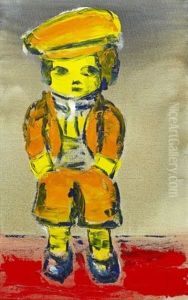 Pojke I Hatt by Gunnar Loeberg