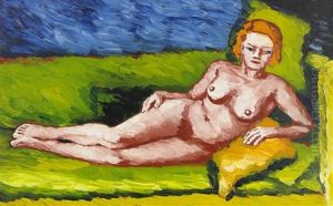 Modell I Soffan Ii by Gunnar Loeberg