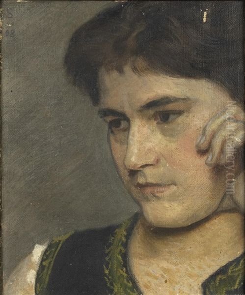 Portrat Einer Jungen Frau - view 1