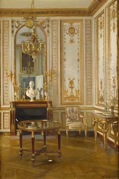French Interior, Said To Be Marie Antoinette's Study - view 1