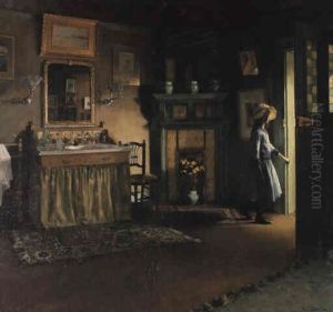 Cabinet De Toilette De Jacques Emile Blanche by Maurice Lobre