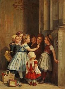 Little Girls Playing Little Girls Playing