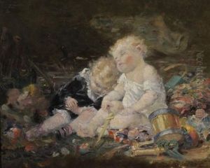 Enfants Jouant Enfants Jouant