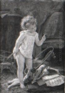 Playtime by Timoleon Marie Lobrichon