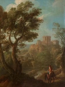 Figures By A Classical Ruin by Andrea Locatelli