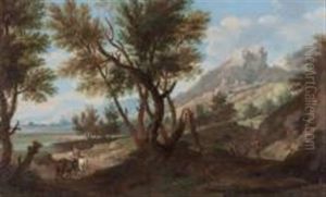 Vue De La Campagne Romaine