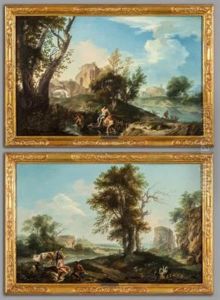 Paesaggio Con Pastori Paesaggio Con Pastori