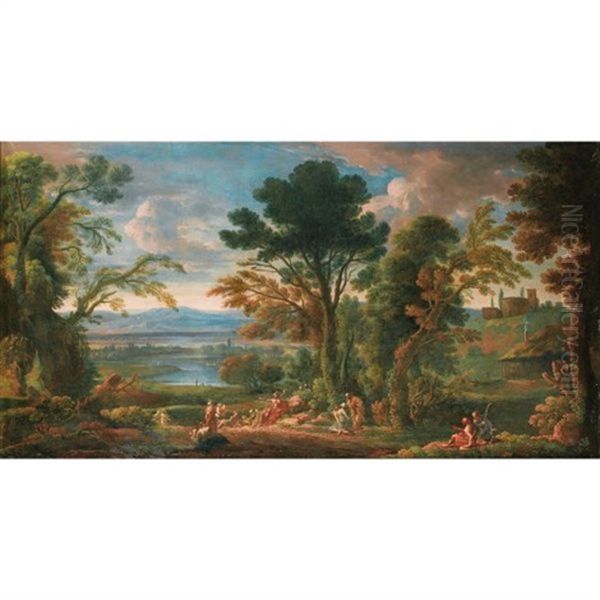 Paysage Avec La Predication De Saint Jean-baptiste - view 1