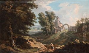 Landschaft Aus Der Romischen Campagna (+ Another; 2 Works)
